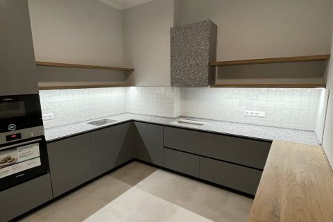 kitchen with all appliances