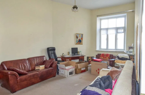 Living room in pre-revolutionary apartment | Tarasivska 16, Kyiv