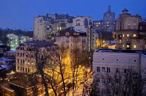 Сity views from apartment for sale in Kyiv, Krutyi Uzviz, 6/2, Pecherskyi district;