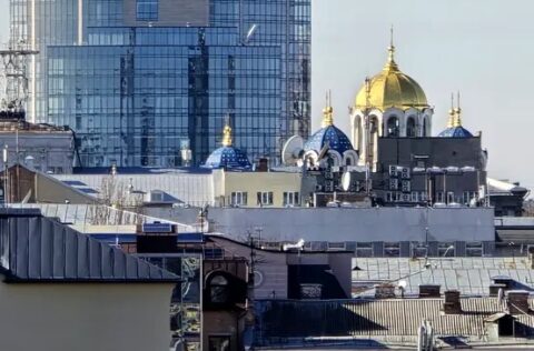 Сity views from apartment for sale in Kyiv, Krutyi Uzviz, 6/2, Pecherskyi district;
