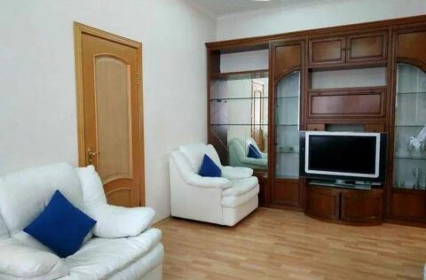 Living room in apartment for sale in Kyiv on Malopidvalna St 4 in the historic city centre