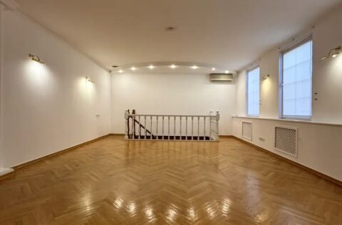 Interior living space in historic duplex apartment Yevhena Chykalenka 20 Kyiv apartment for sale