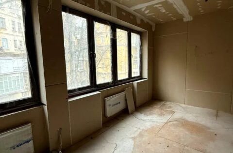 Renovation-ready interior of 402 m² duplex penthouse apartment for sale in Kyiv, Arkhitektora Horodetskoho St, 12/3, Pecherskyi district (Lipky), historical Pre-Revolutionary building 1917