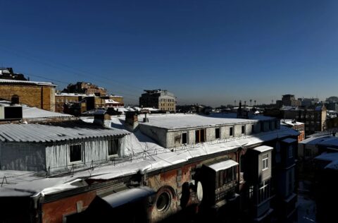 Panoramic city view from apartment for sale in Kyiv, Volodymyrska St 45, Shevchenkivskyi District