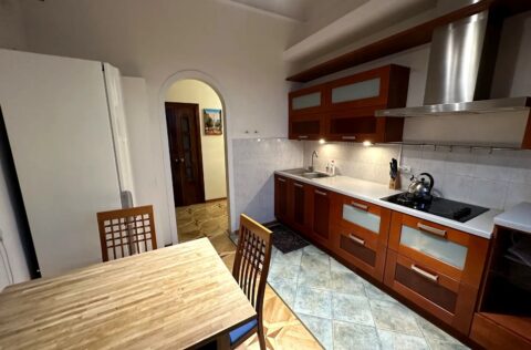 Kitchen in apartment for sale in Kyiv Liuteranska St 21/12 Pecherskyi district Stalinka interior