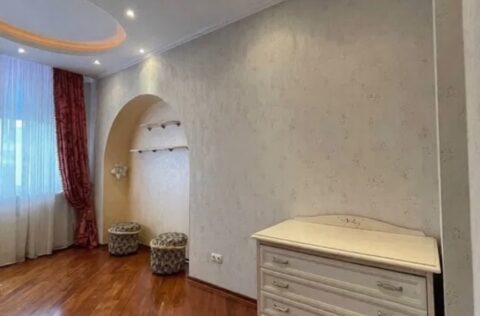 Master bedroom in apartment for sale in Kyiv, Liuteranska St 10a, Pecherskyi district, luxury modern building