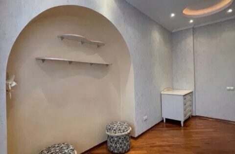 Master bedroom in apartment for sale in Kyiv, Liuteranska St 10a, Pecherskyi district, luxury modern building