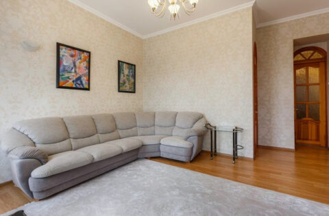 living room apartment for sale in Kyiv Tarasivska Street 6A Shevchenkivskyi district high ceilings 4m historic building
