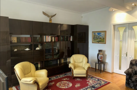 Vestor.Estate living room at Variazkyi Ln 13a Kyiv real estate