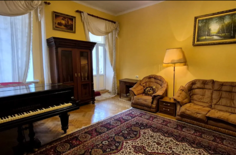 Vestor.Estate living room at Liuteranska 11b Kyiv real estate