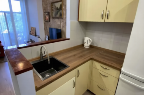 Kitchen in historic apartment for sale in Kyiv, Tarasivska St, 8, elite pre-revolutionary building