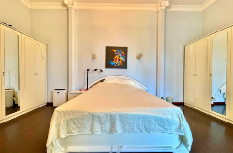 Bedroom in an apartment on Antonovycha Street 23, Kyiv