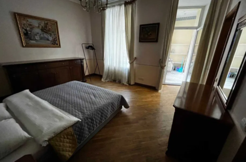 Vestor.Estate bedroom at Shota Rustaveli 34 Kyiv real estate