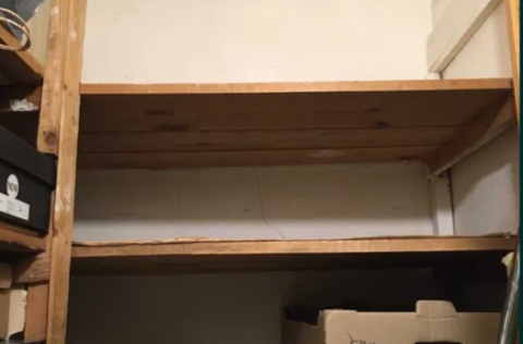 Storage room in a Stalinka apartment in Kyiv Centre