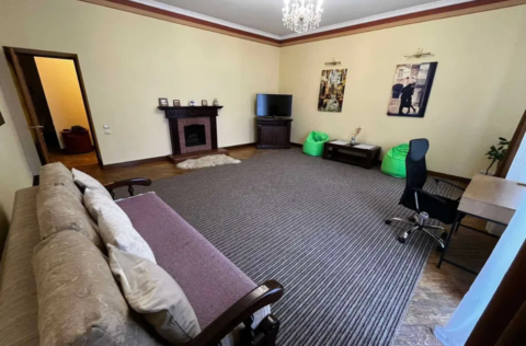 Vestor.Estate living room at Shota Rustaveli 34 Kyiv real estate