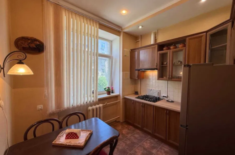 Vestor.Estate kitchen at Mykilsko-Botanichna 17/19 stalinka Kyiv real estate