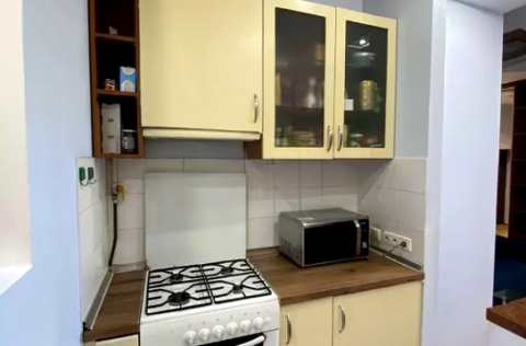 Kitchen in historic apartment for sale in Kyiv, Tarasivska St, 8, elite pre-revolutionary building