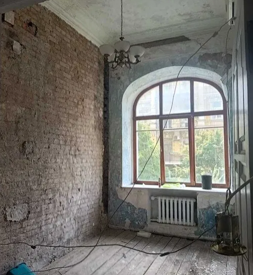 Bedroom in an apartment on Zankovetskoi Street 7, Kyiv