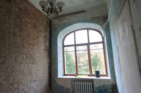 Bedroom in an apartment on Zankovetskoi Street 7, Kyiv