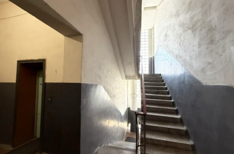 Staircase in a pre-revolutionary building on Kostelna Street 5, Kyiv