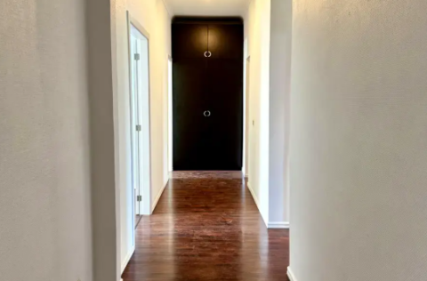 Corridor in a Stalinka apartment on Ivana Kozlovskoho Lane 5, Kyiv