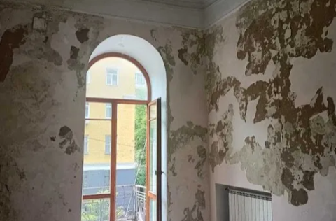 Living room in an apartment on Zankovetskoi Street 7, Kyiv