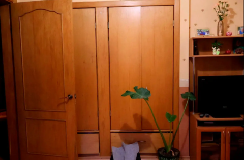 Bedroom in a 2-bedroom apartment on Bohdana Khmelnytskoho Street 78, Kyiv
