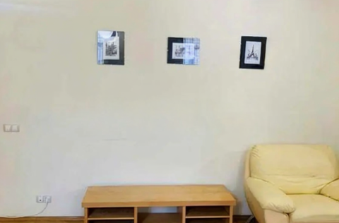 Open-plan kitchen-living room in an apartment on Arkhitektora Horodetskoho Street 10/1, Kyiv