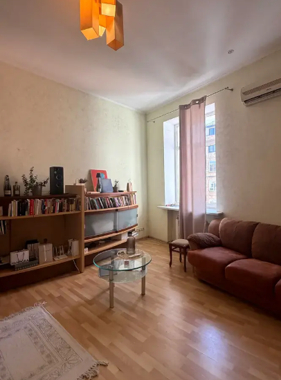 Vestor.Estate kitchen-living room at Reitarska St 13, Kyiv