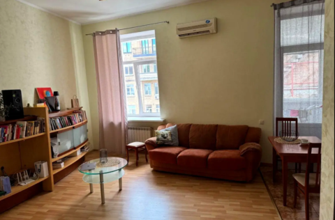 Vestor.Estate kitchen-living room at Reitarska St 13, Kyiv