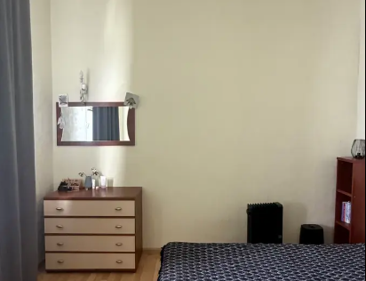 Vestor.Estate bedroom at Reitarska St 13 near Landscape Alley, Kyiv