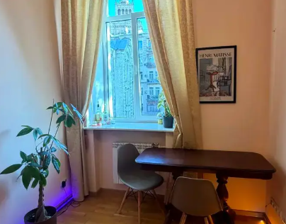 Vestor.Estate kitchen at Liuteranska St 6, Maykapar House, Kyiv real estate
