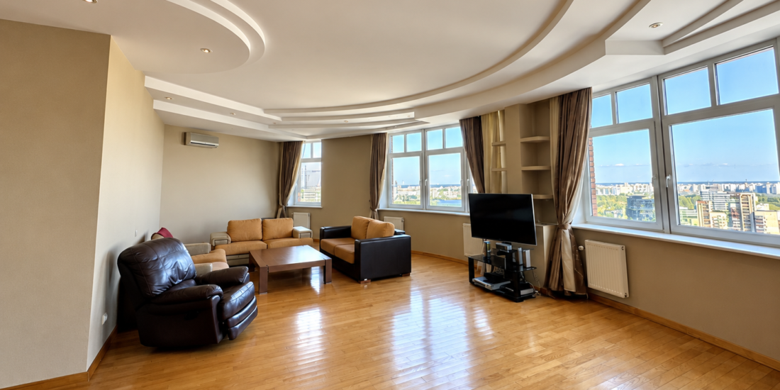 Vestor.Estate living room at Lesi Ukrainky Blvd 23, Pechersk, Kyiv
