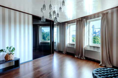 Vestor.Estate bedroom at Hetmana Pavla Skoropadskoho St 39, Kyiv