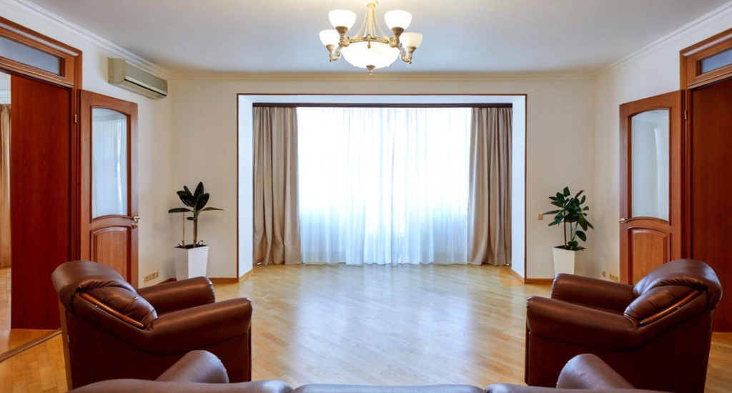 Vestor.Estate living room at Patorzhynskoho St 14, Kyiv