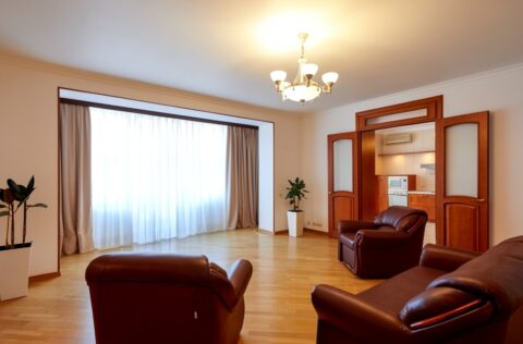 Vestor.Estate living room at Patorzhynskoho St 14, Kyiv